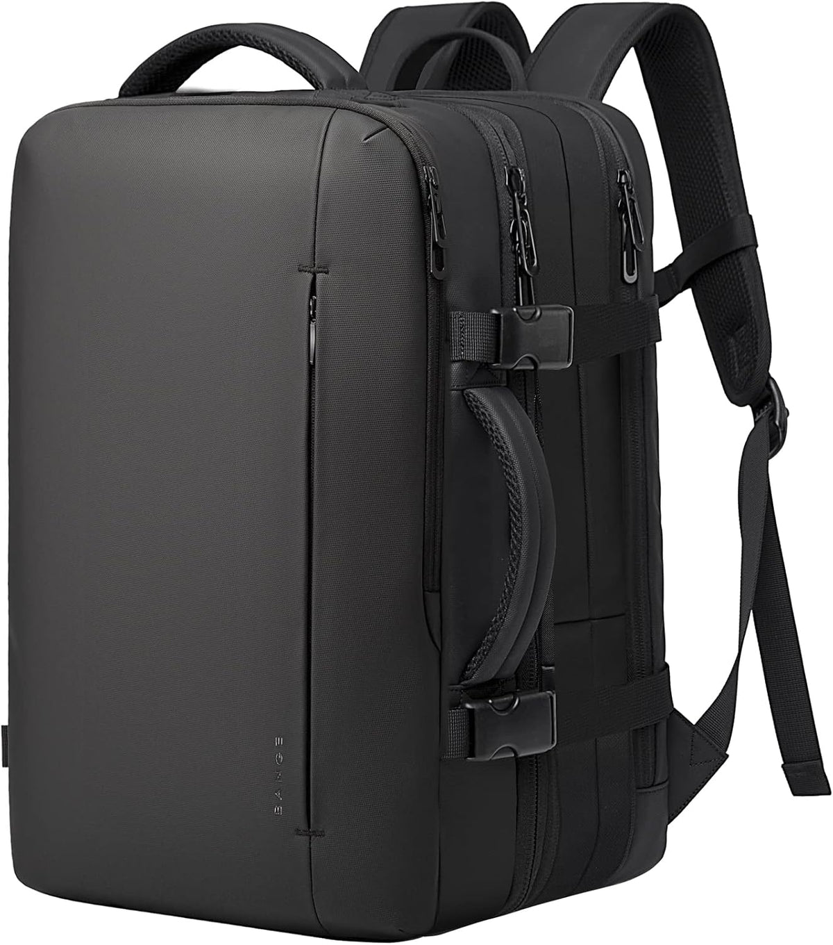 Uitbreidbare 26–45L reisrugzak met laptopvak & zijhandvat