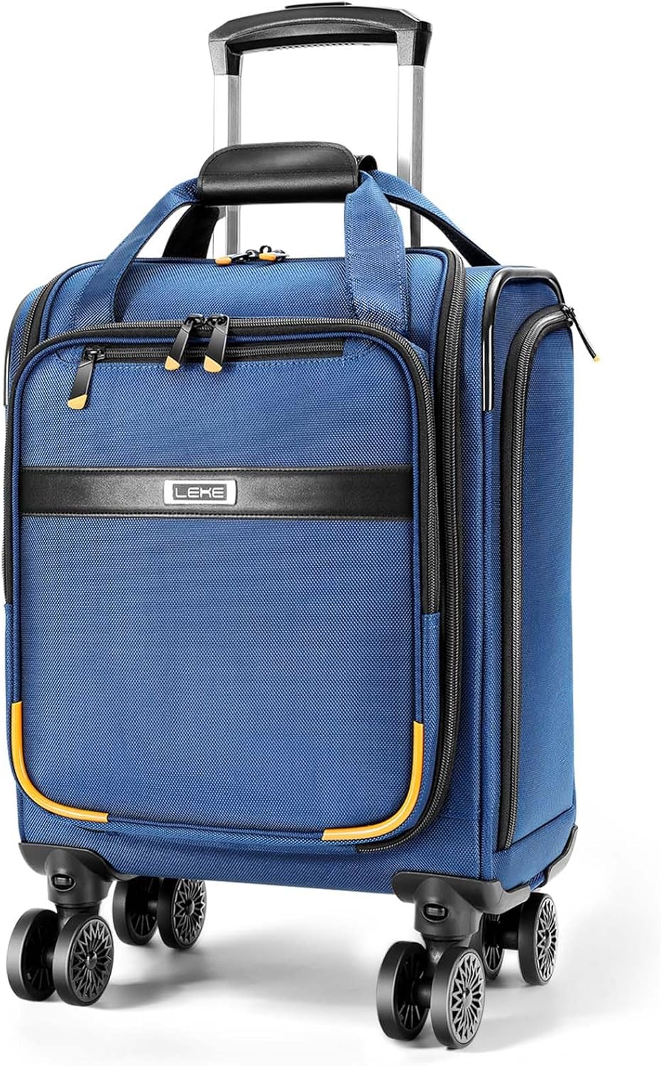 Luchthaven-Goedgekeurde handbagage trolley met spinnerwielen & laptopvak