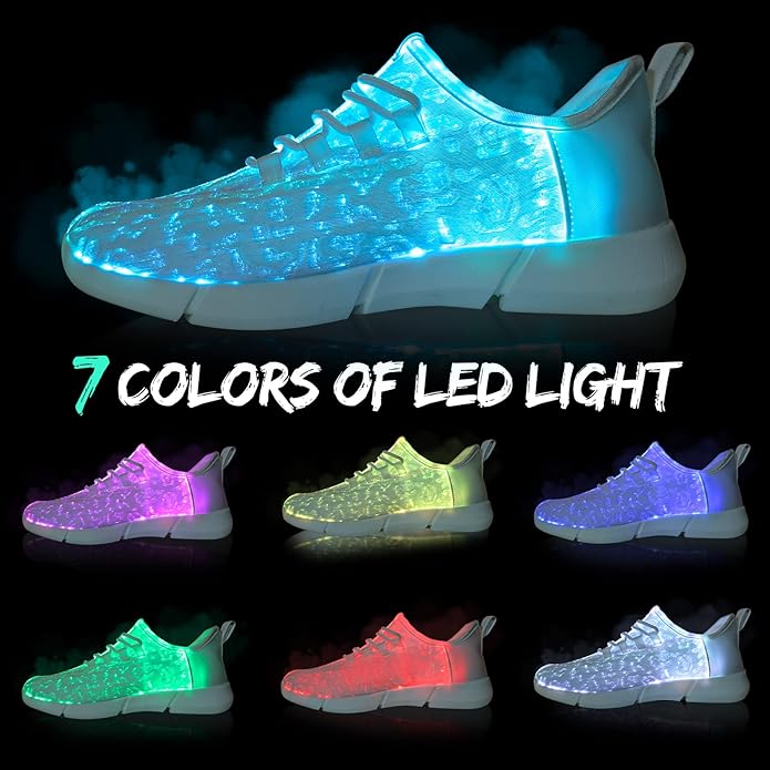 Luminous light-up schoenen