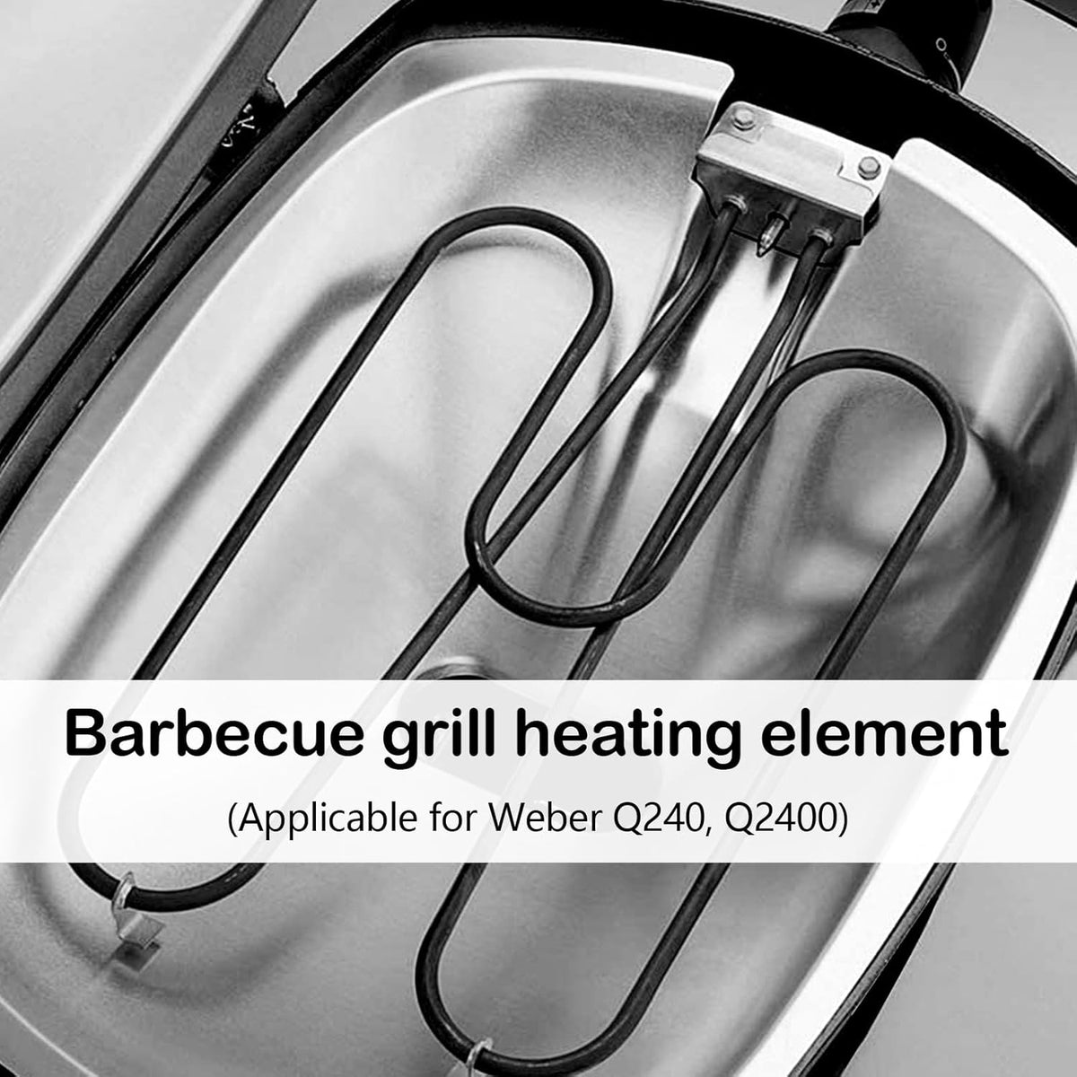 Hoge vermogen RVS grill verwarmingsspoel 2200W voor buiten elektrische BBQ