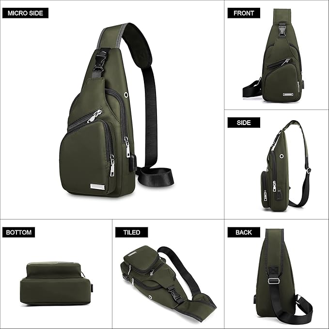 Multifunctionele sling bag