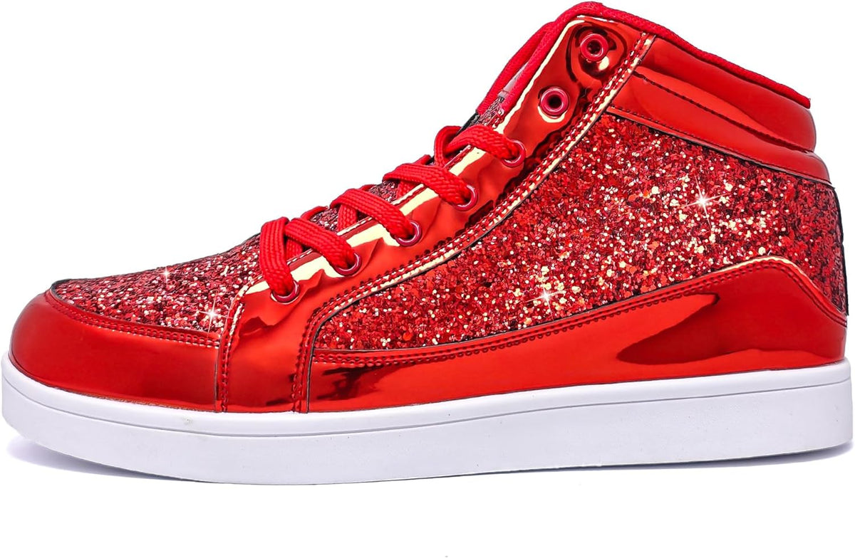 Casual glitter sneakers
