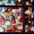 Sneeuwvlok kerst raamstickers