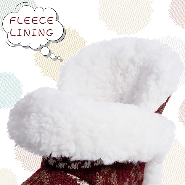 Warme faux fur laars sloffen