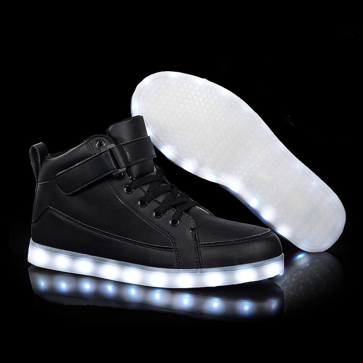LED sneakers met oplaadbare verlichting
