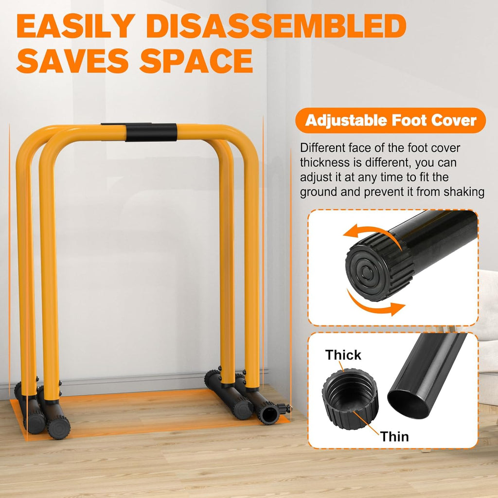 Dipstation en push-upstand voor thuisfitness