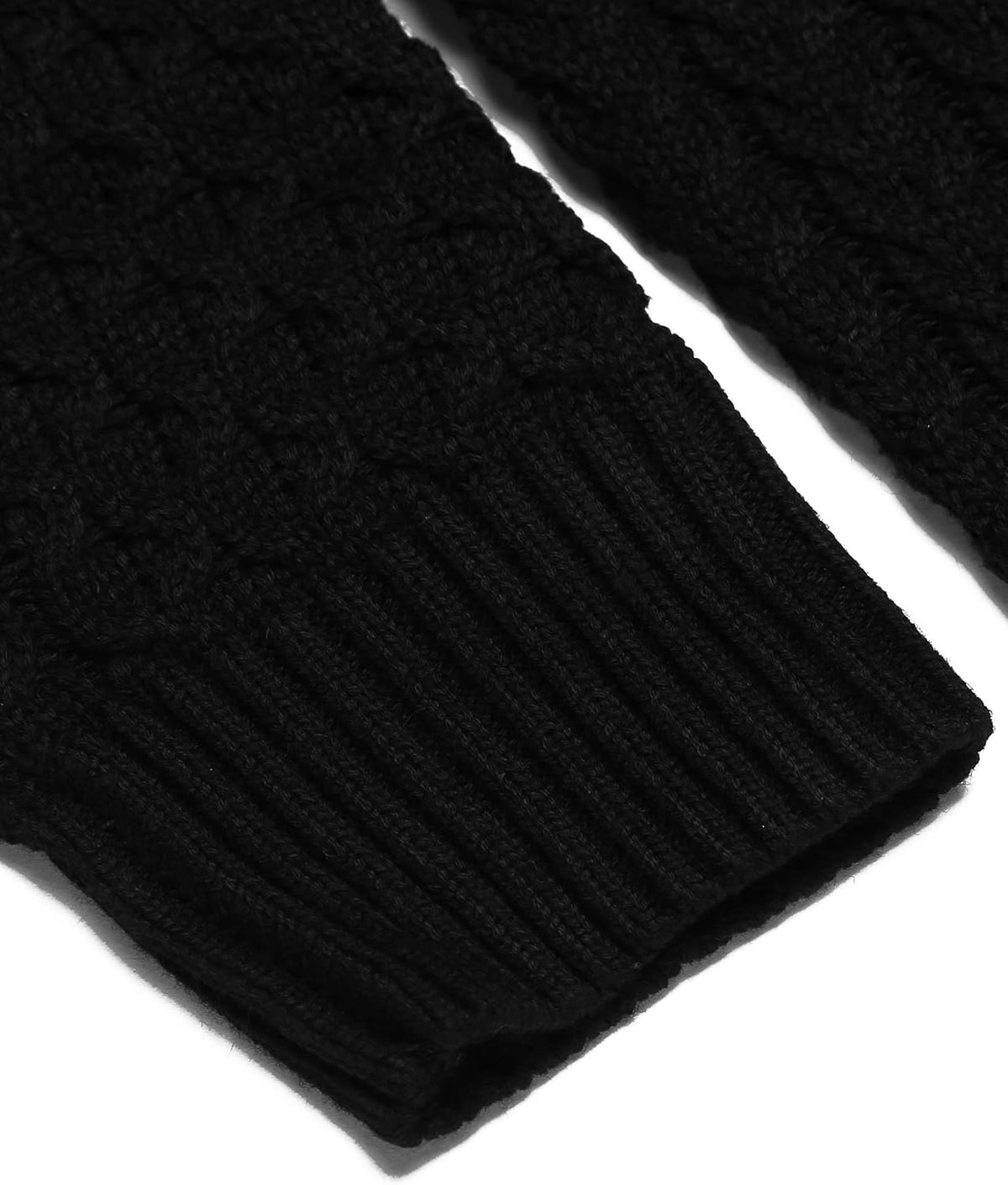 Casual gebreide heren coltrui