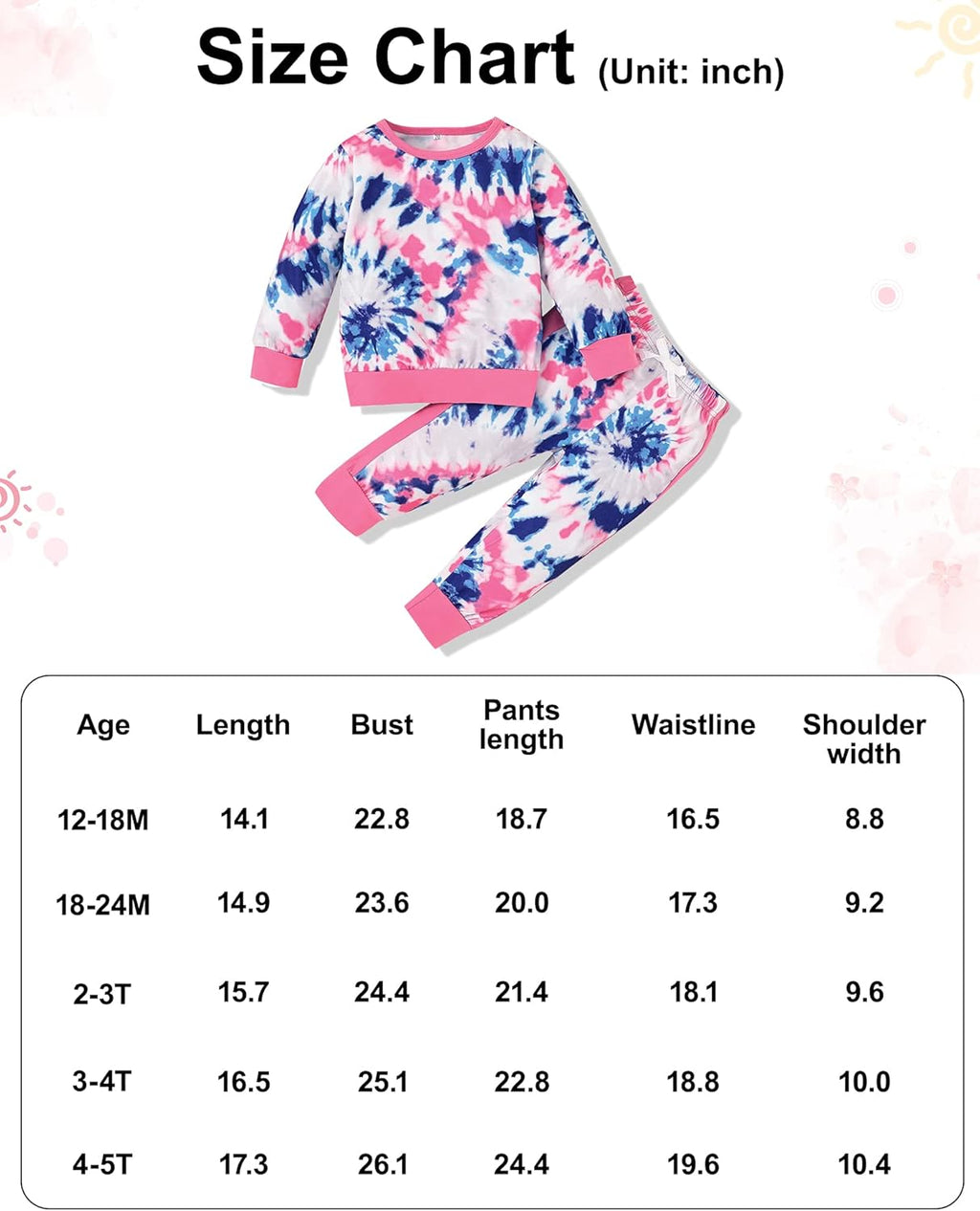 Warme baby sweater set voor meisjes