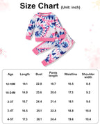 Warme baby sweater set voor meisjes