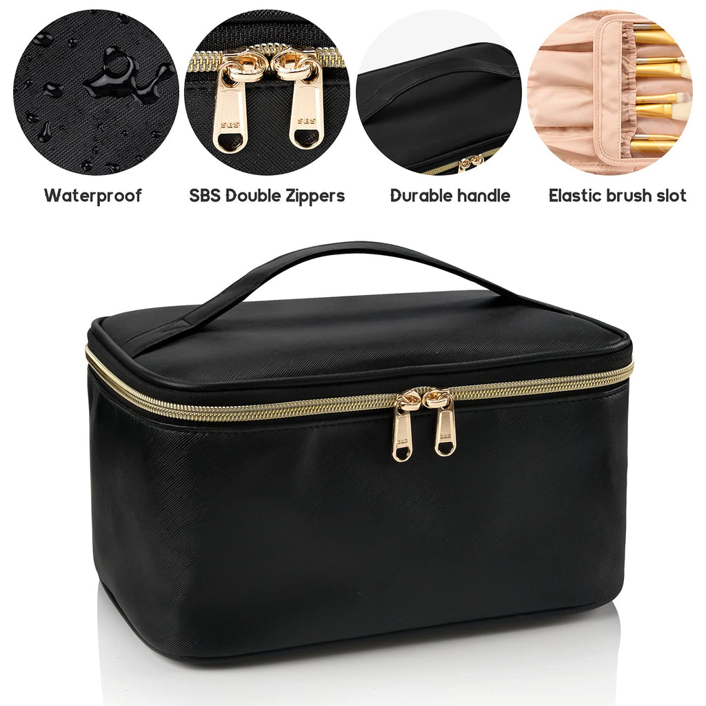 Reisvriendelijke make-up organizer, uitgerust met verdelers — afbeelding 20