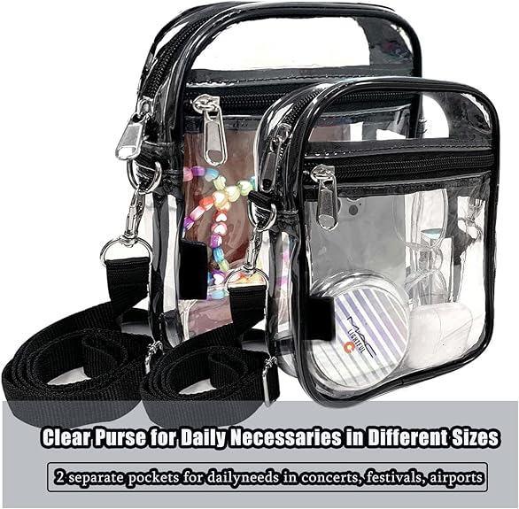 Transparante crossbody tas – Liva