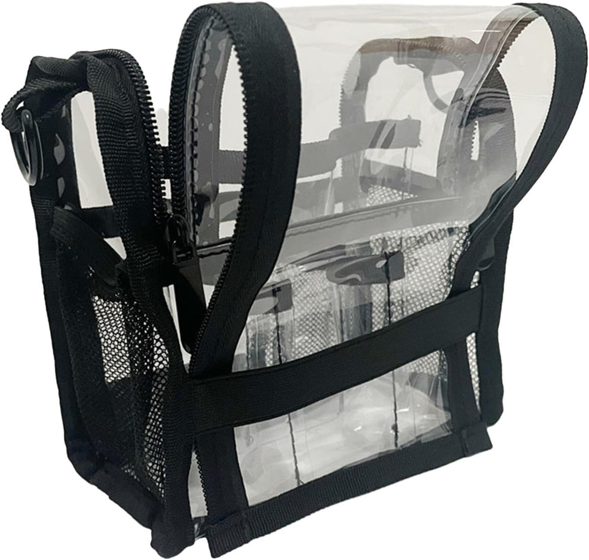 Grote transparante PVC make-up tas voor reizen en dagelijks gebruik