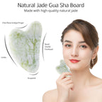Gua-sha- en jaderollerset Instant Glow