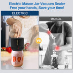 Elektrische vacumeerset voor Mason Jars