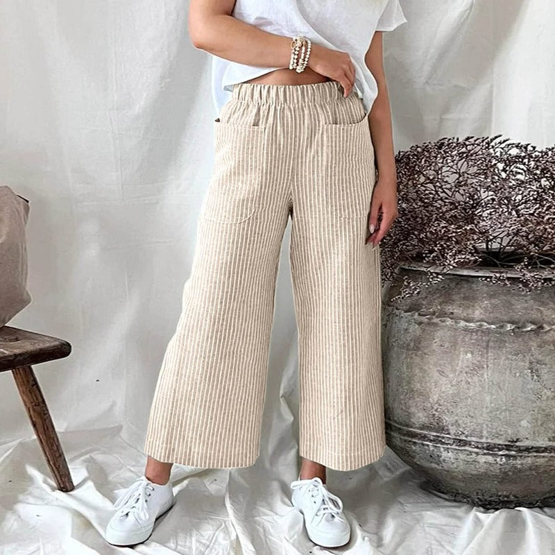 Linnen broek voor dames – Mila