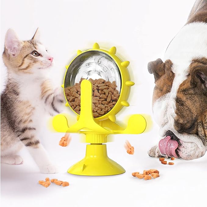 Interactieve traktatiedispenser voor katten