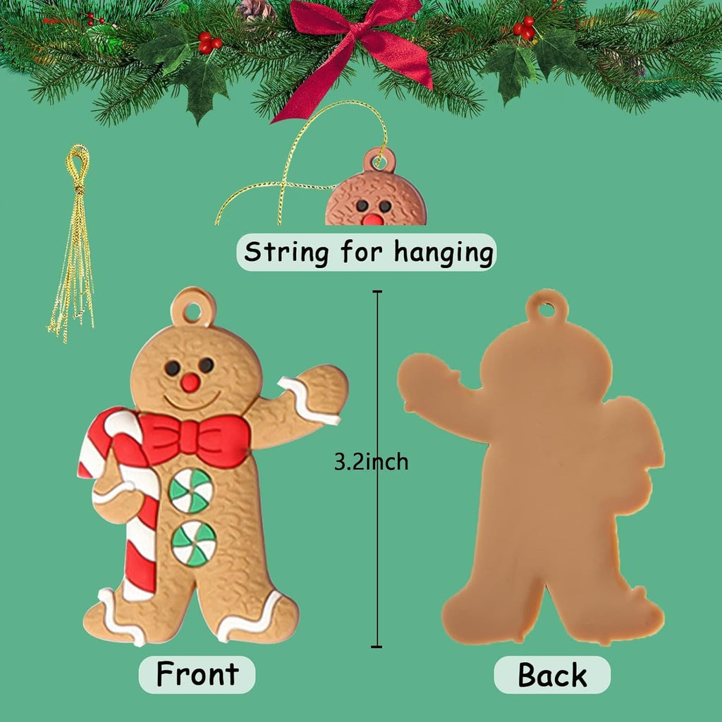 Set van 12 peperkoek ornamenten