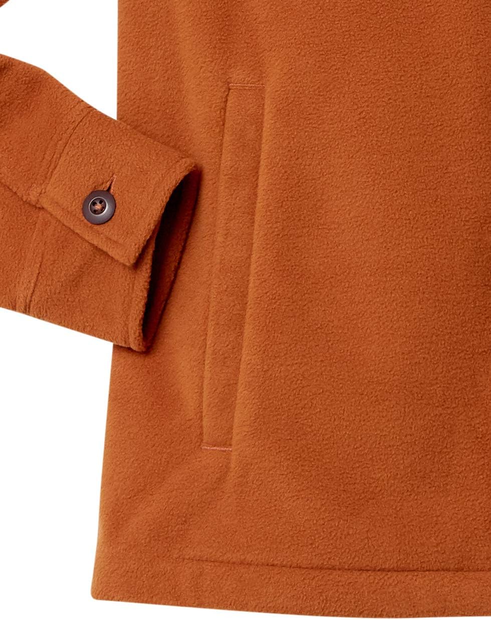Heren fleece overhemd