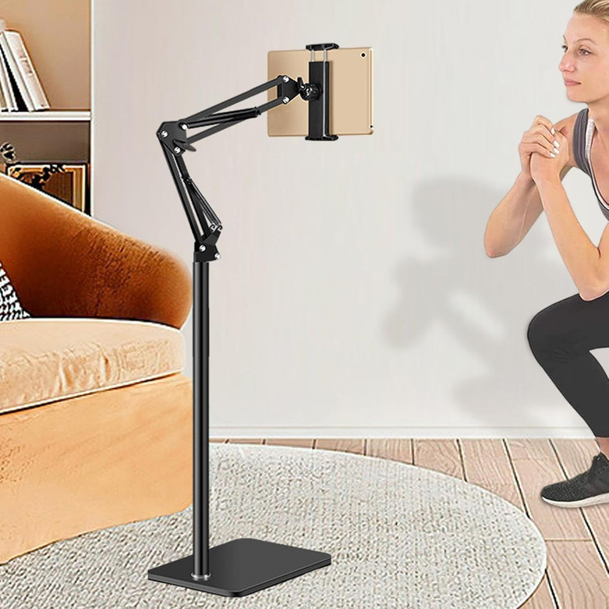 Verstelbare 360° telefoon- en tablet bodystandaard