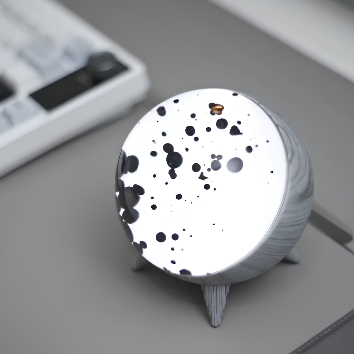 Muziek-Reactieve ferrofluid display