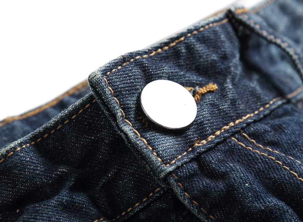 Heren slim-fit ripped jeans