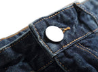 Heren slim-fit ripped jeans