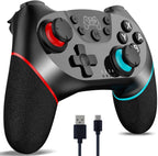 Draadloze switch-controller met hall effect joysticks en turbo-functie