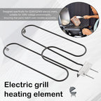 Hoge vermogen RVS grill verwarmingsspoel 2200W voor buiten elektrische BBQ