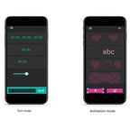 App-Programmeerbare LED feestbril