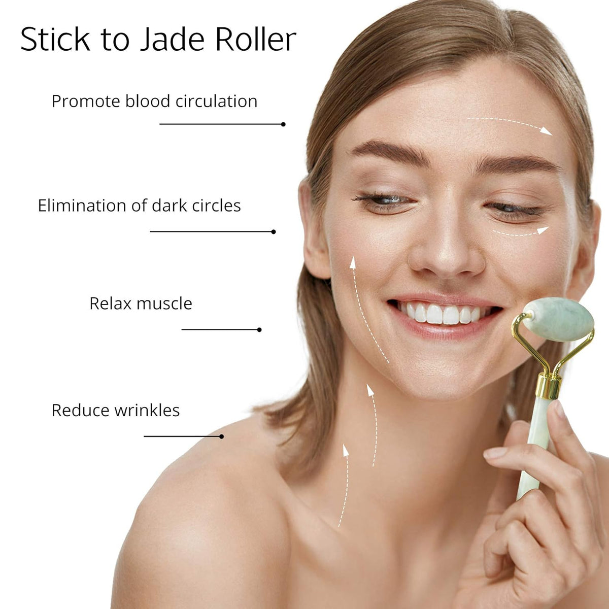 Gua-sha- en jaderollerset Instant Glow