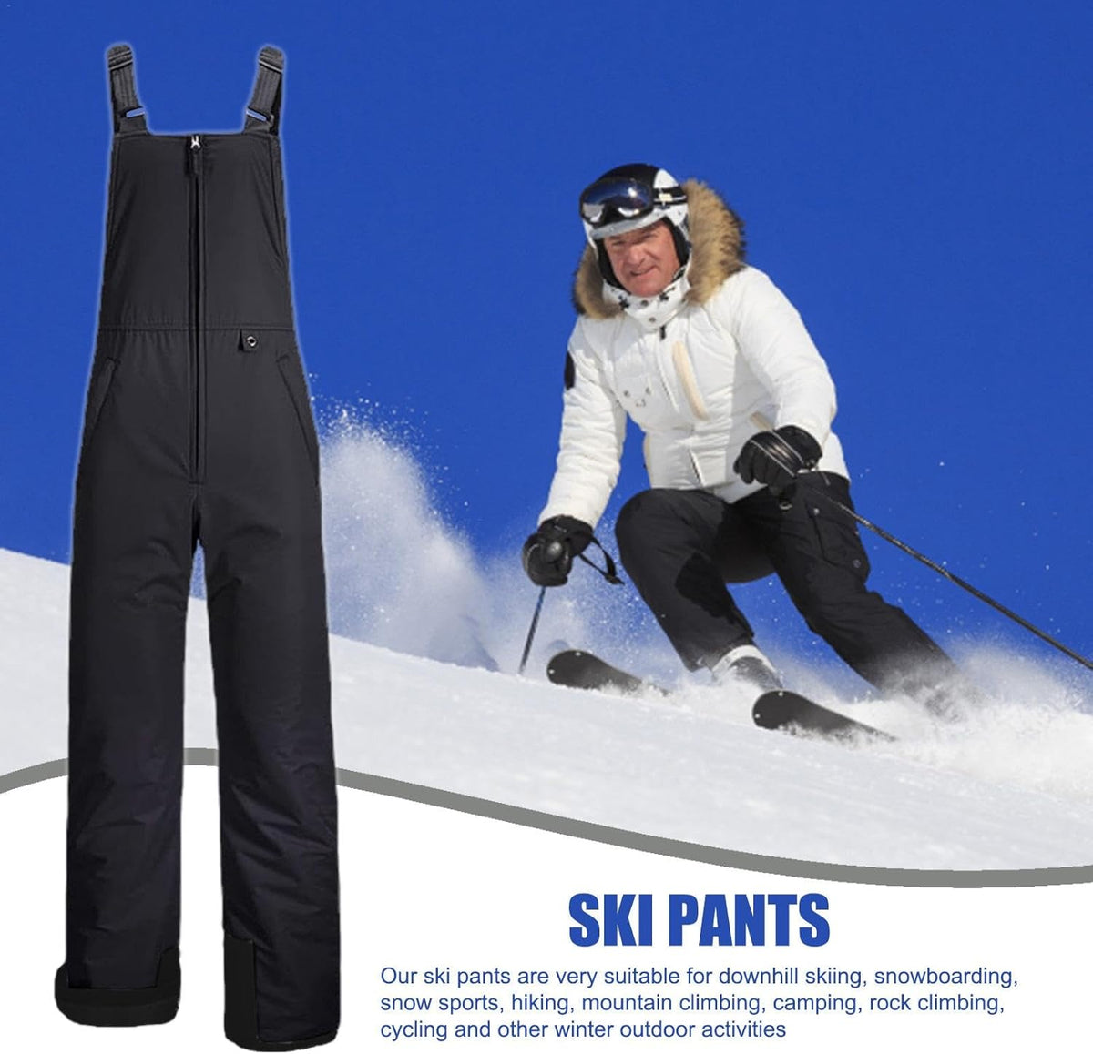 Geïsoleerde snowboard overalls