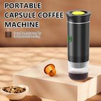 Draagbare 3-in-1 espresso koffiemaker met oplaadbare batterij