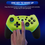 Draadloze switch-controller met hall effect joysticks en turbo-functie