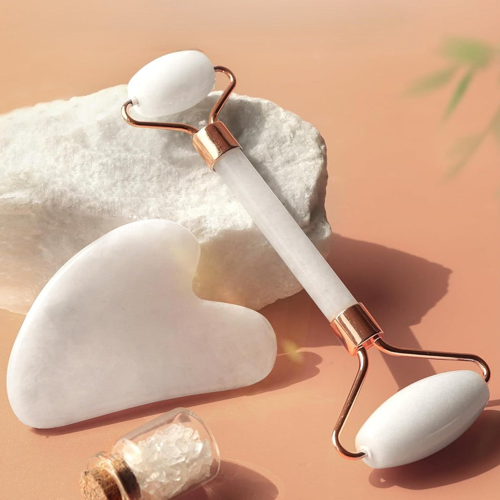 Gua-sha- en jaderollerset Instant Glow — afbeelding 22