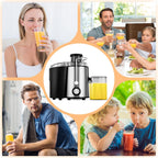 Koud persen centrifuge met 3 snelheden