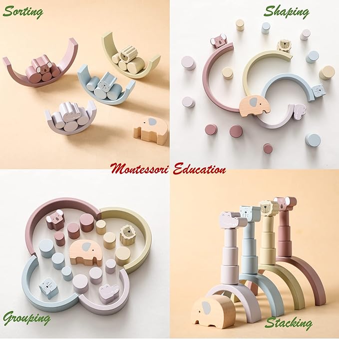 Montessori houten speelset