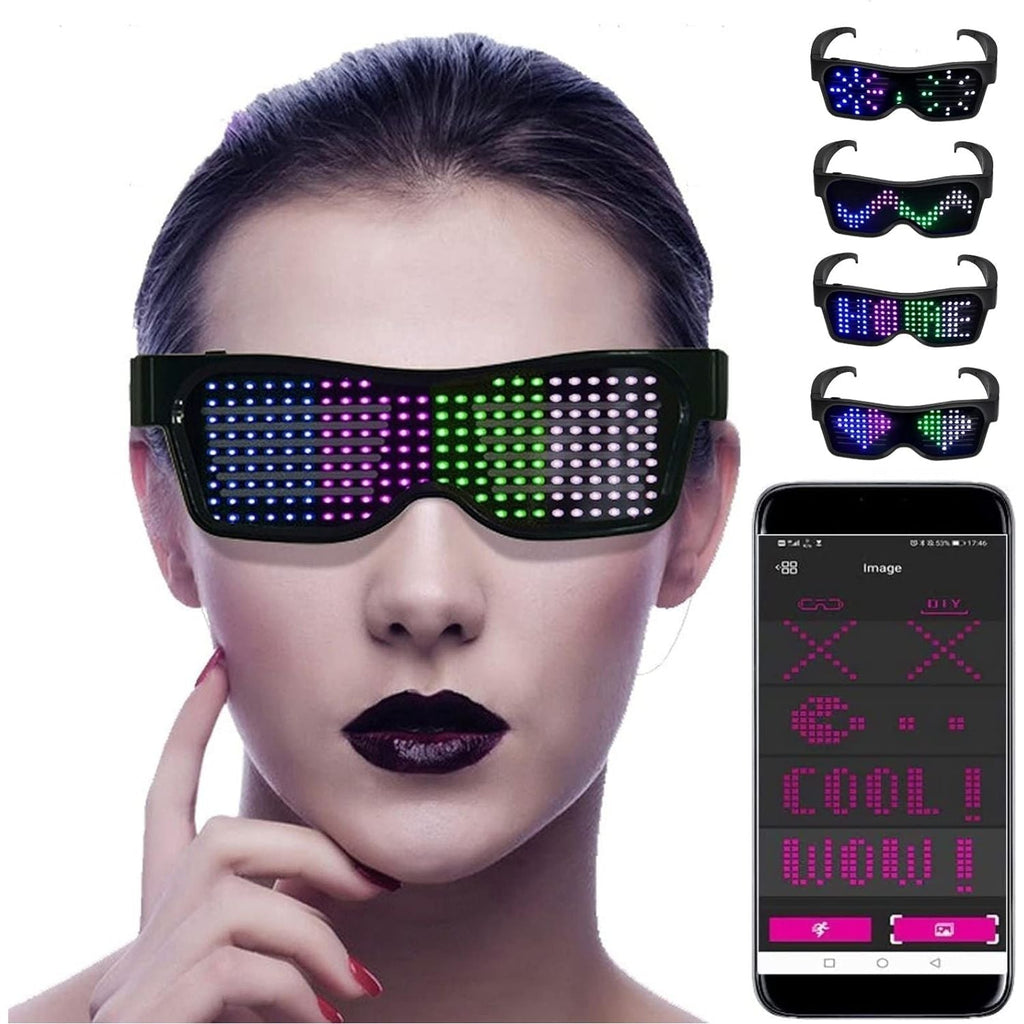 App-Programmeerbare LED feestbril