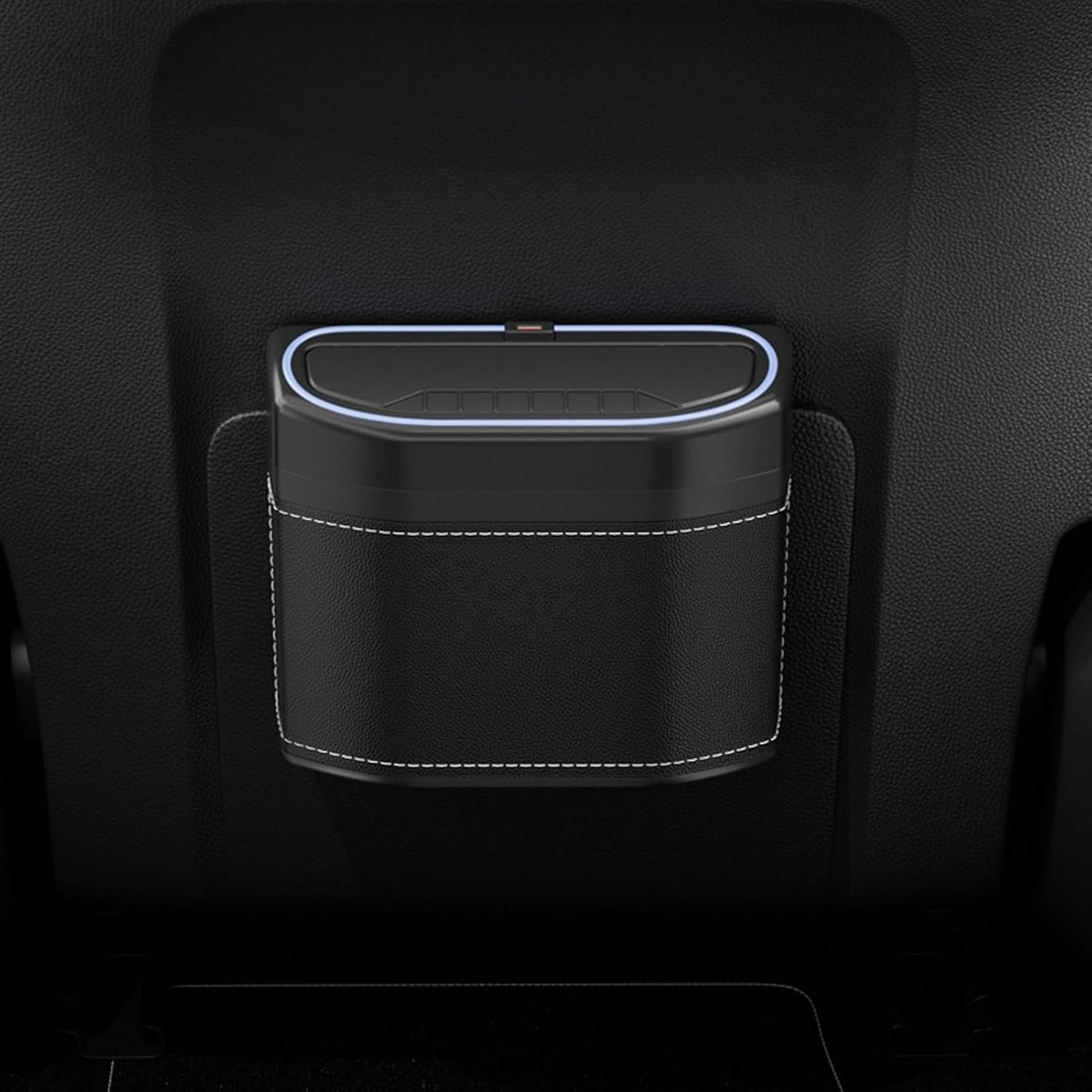 Geuroverproof auto vuilnisbak met touch light