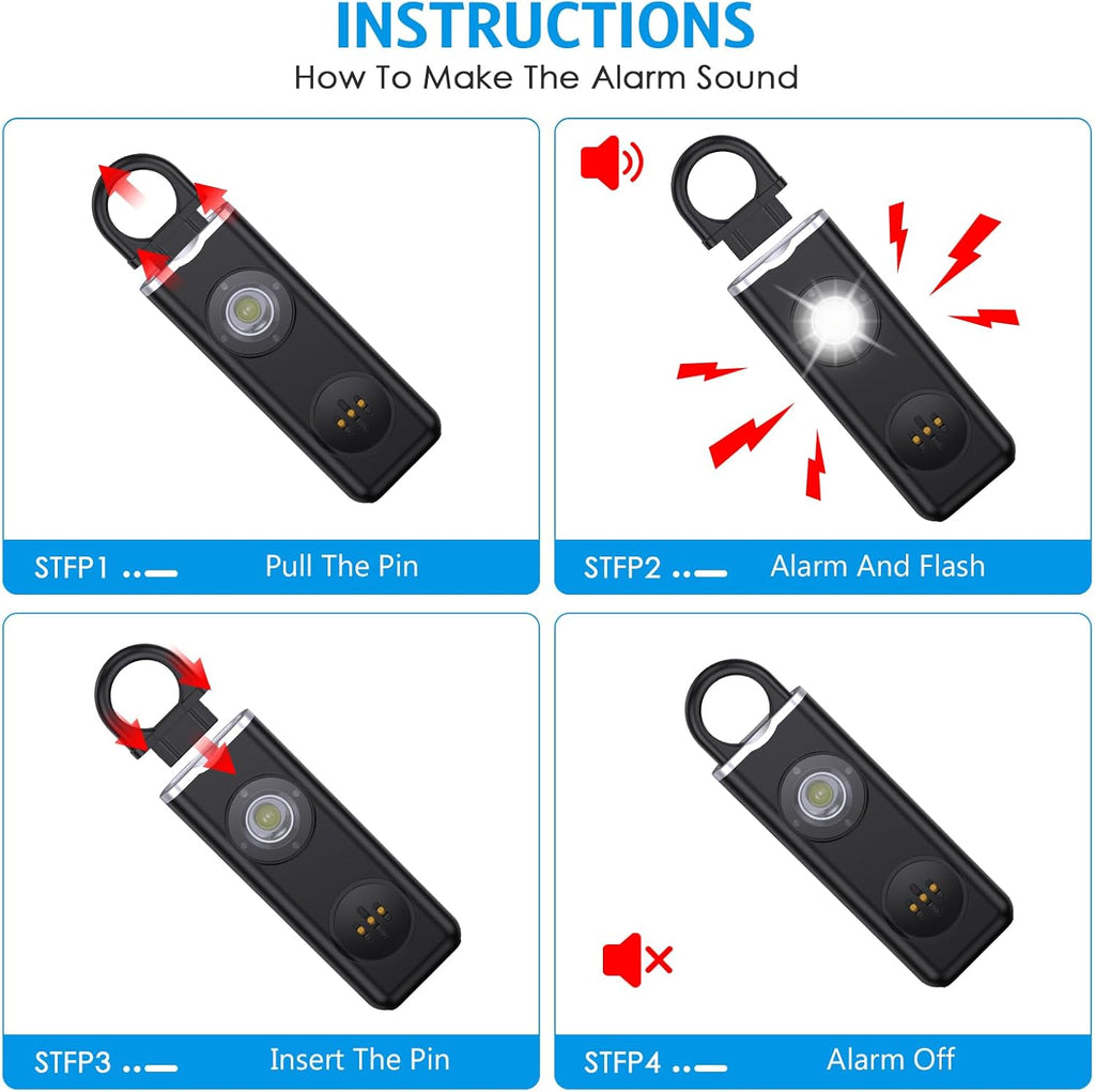 Persoonlijk alarm sleutelhanger