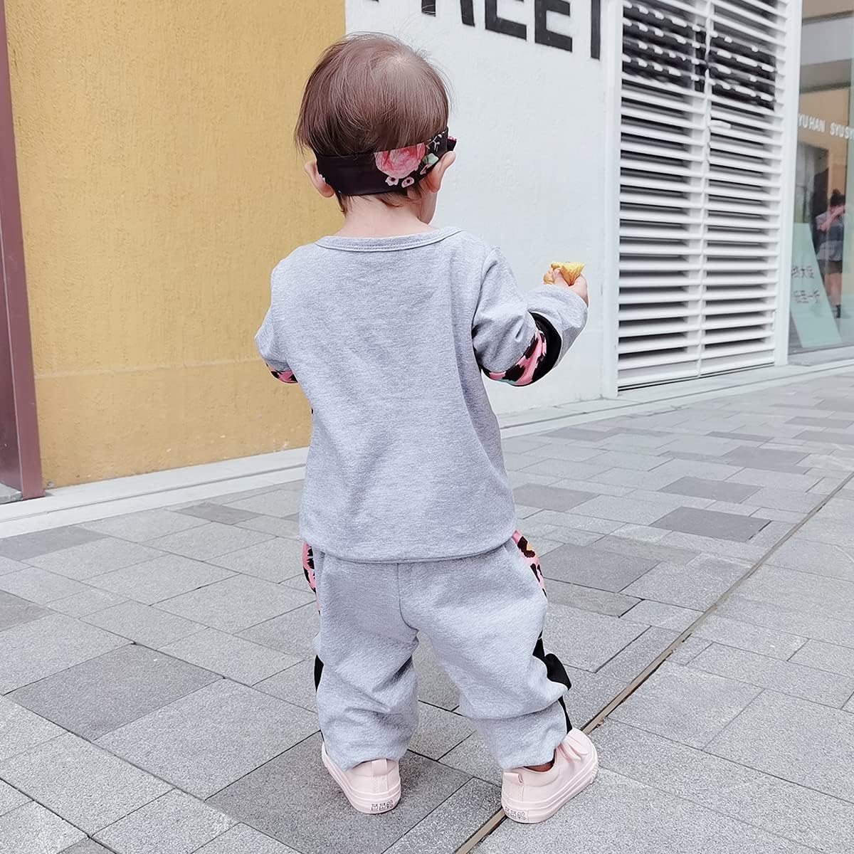 Warme baby sweater set voor meisjes