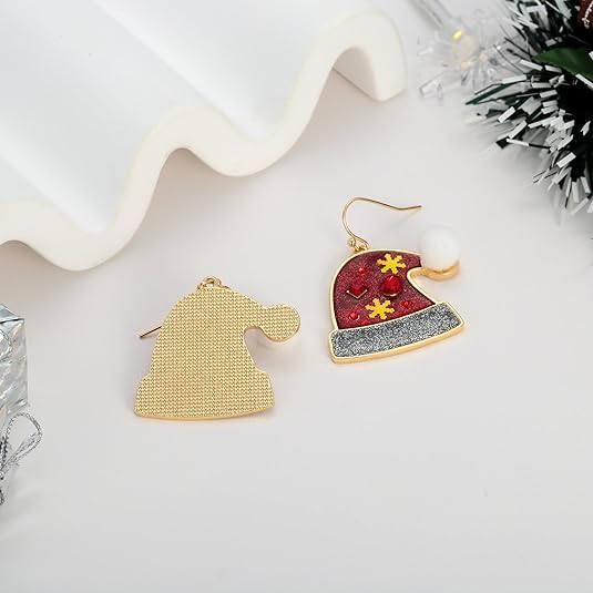 Kerst oorbellen
