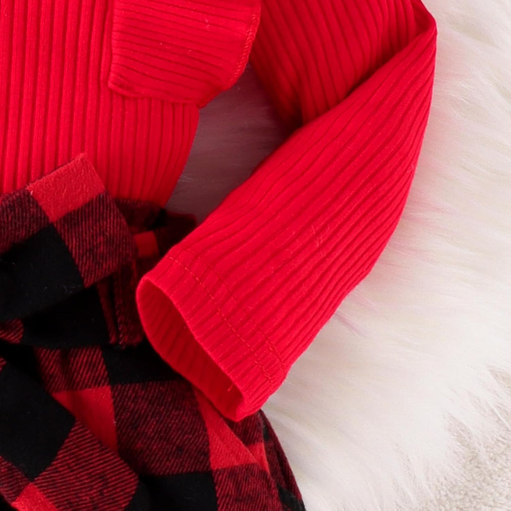 Baby winterset – gebreide coltrui en rokjesset