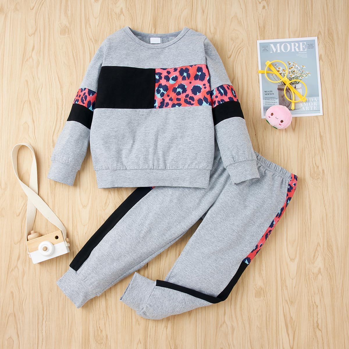 Warme baby sweater set voor meisjes