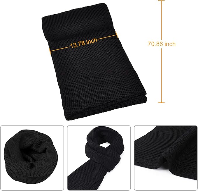 Heren winter beanie & handschoenen set