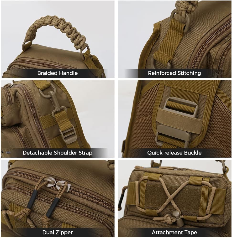 Visslingtas met multi-pocket aasopslag