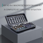 42-in-1 magnetische schroevendraaierset – precisie reparatieset met bits