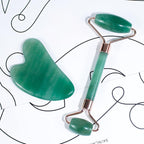 Gua-sha- en jaderollerset Instant Glow