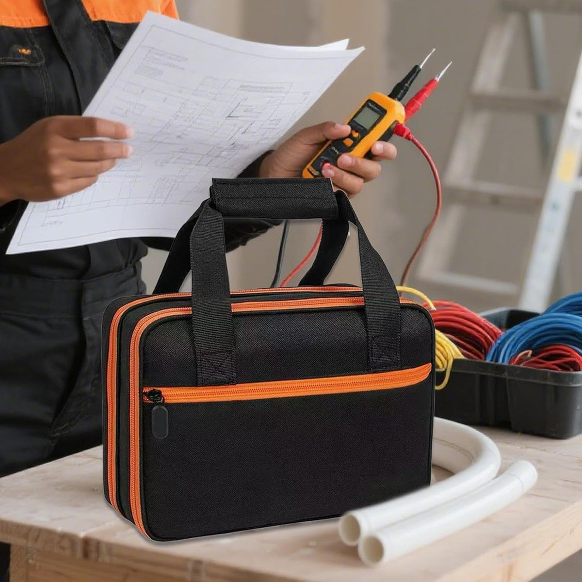 Opslagtas voor elektrische testers