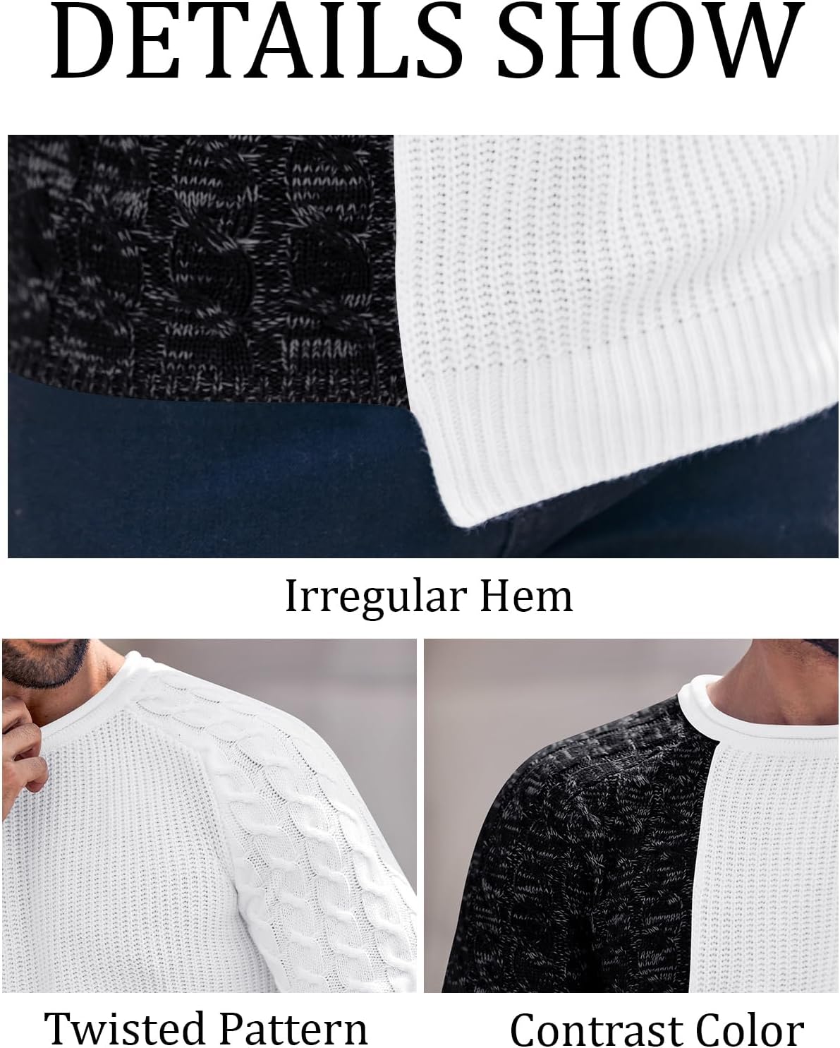Stoere heren sweater – Noor