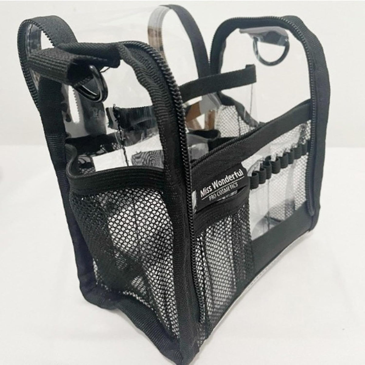 Grote transparante PVC make-up tas voor reizen en dagelijks gebruik